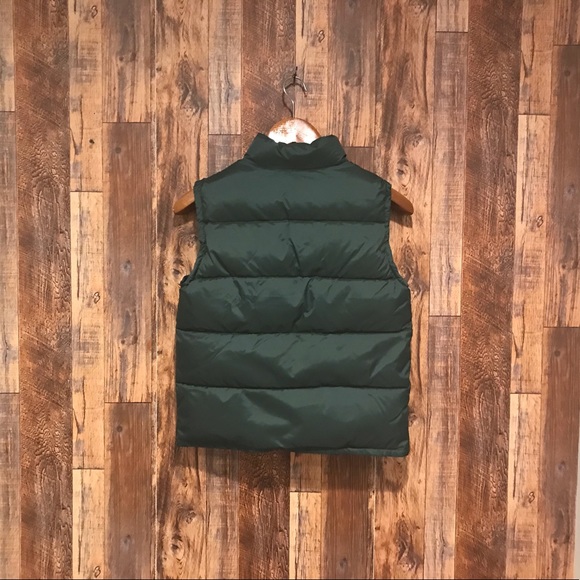 Boy’s Gymboree Large (10) Green Puffer Vest - Picture 2 of 3